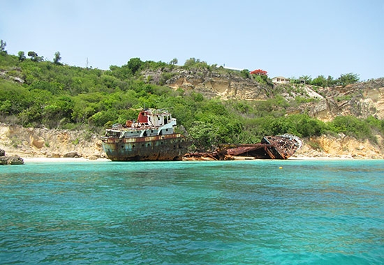 shipwreck anguilla