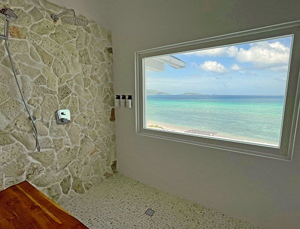 long bay beach resort shower
