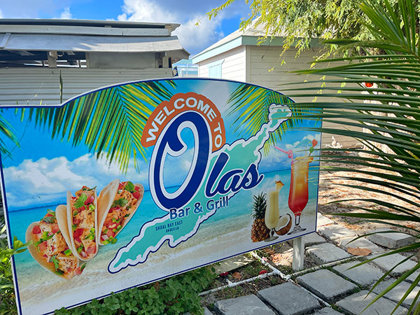 Olas Tacos Bar and Grill
Shoal Bay Anguilla 