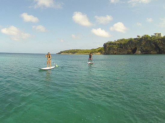 back to crocus bay from little bay anguilla