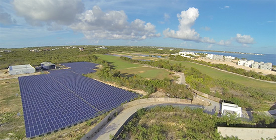 entire solar energy plant at cuisinart