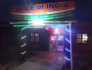 spice of india at night