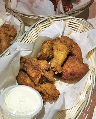 Spicy Wings at Ferry Boat Inn