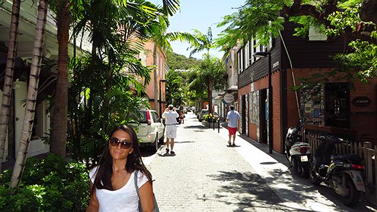 streets of gustavia