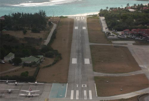 st. Barts airport