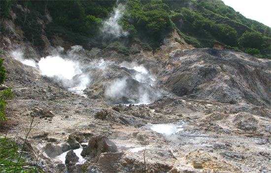 st. lucia volcano