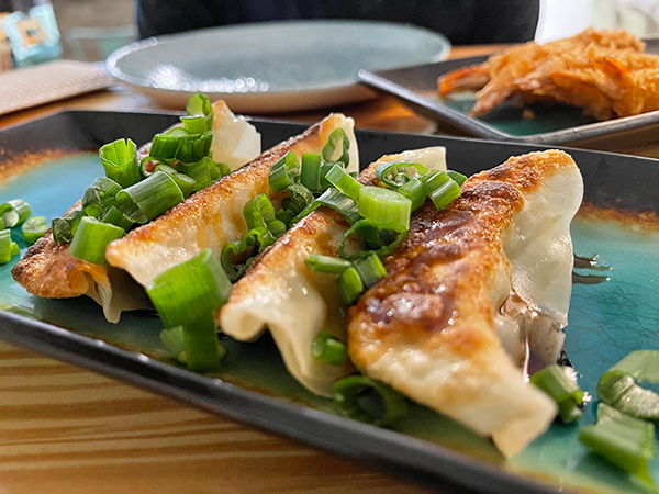 Chicken Gyoza at Tao Garden