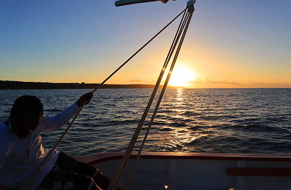 sunsets at sea in anguilla