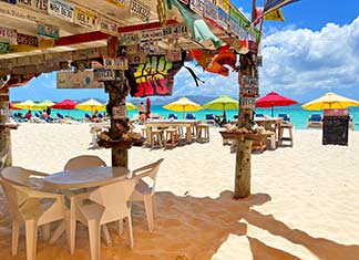 Sunshine Shack, Anguilla beach bar, Rendezvous Bay, Anguilla, Garvey