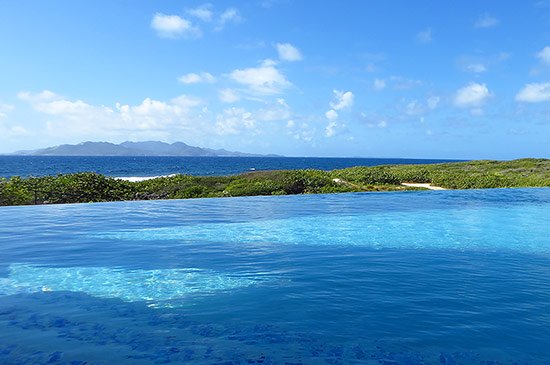 tranquility wrapped in blue view from tequila sunrise villa