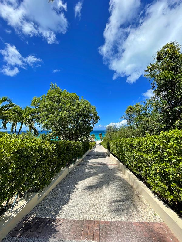 pathway to coral beach bar