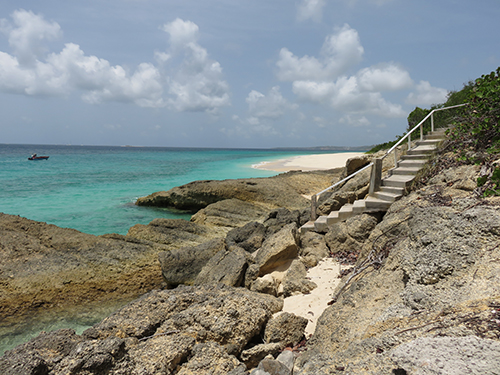 the stairway on long bay