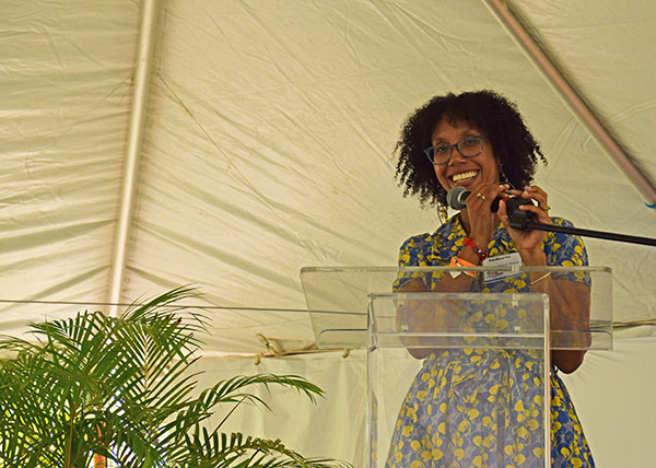 tiphanie yanique at lit fest 2017 in anguilla