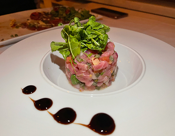 tuna tartare in Sint Maarten