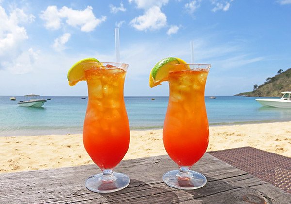 Anguilla vacations restaurant davida cocktail