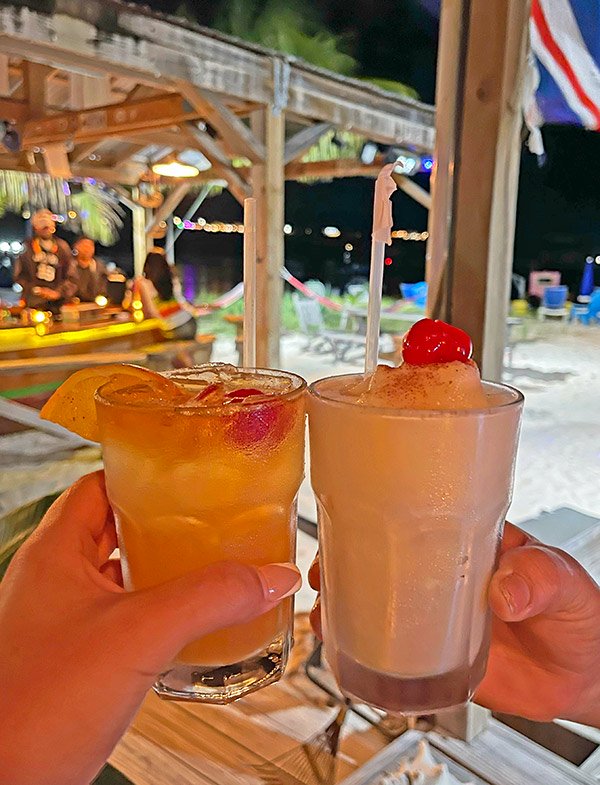 Anguilla vacations restaurant elvis cocktail  