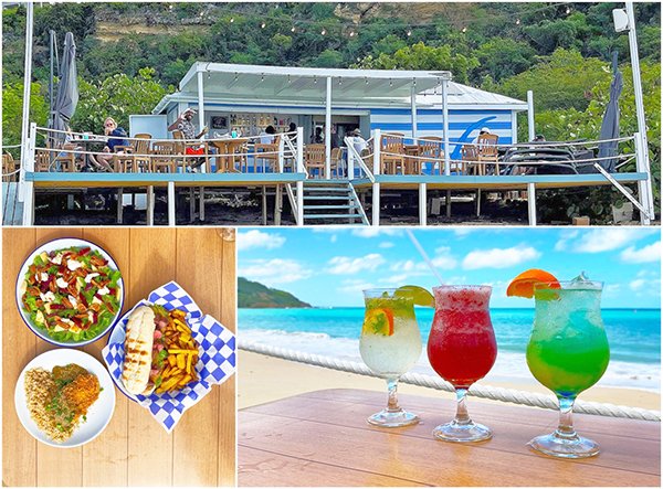 Anguilla vacation restaurant waves  