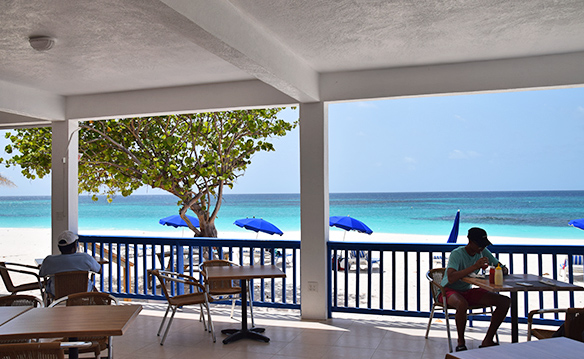 tropical sunset sunset restaurant view in anguilla