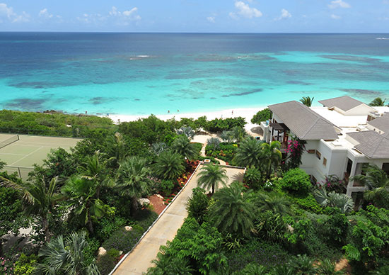 view from eastern penthouse at zemi beach house