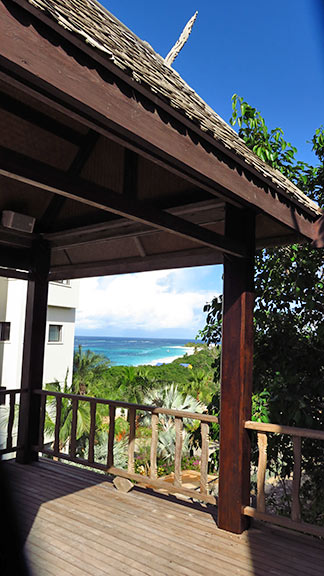 view from zemi beach thai spa