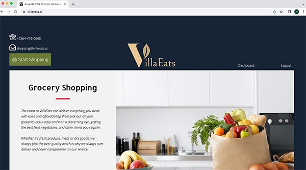 villa eats website