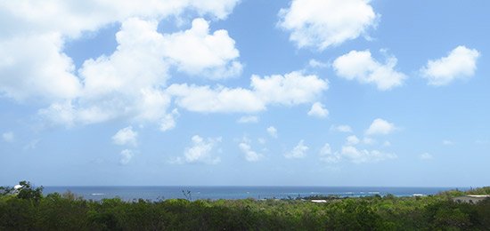 shoal bay view from villa kiki