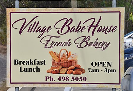 village bakehouse sign