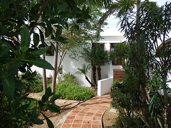 twin palms villa entrance anguilla