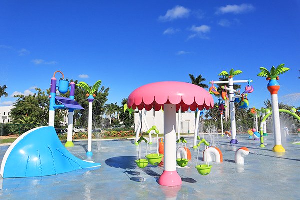 Splash water park at Aurora Anguilla Resort & Golf Club