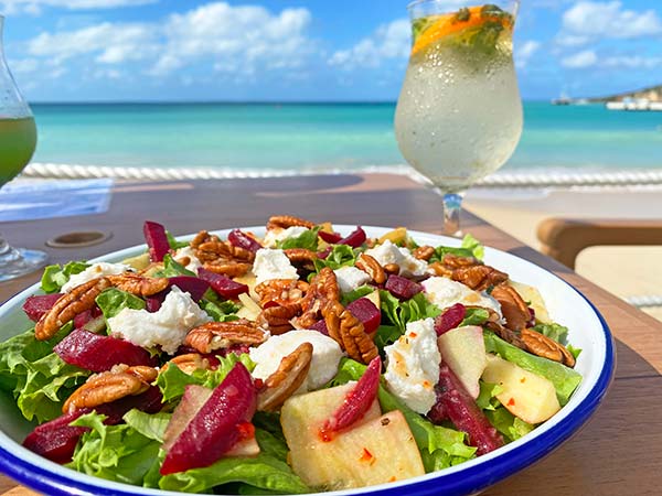 Beet & Apple Loaded Salad from waves