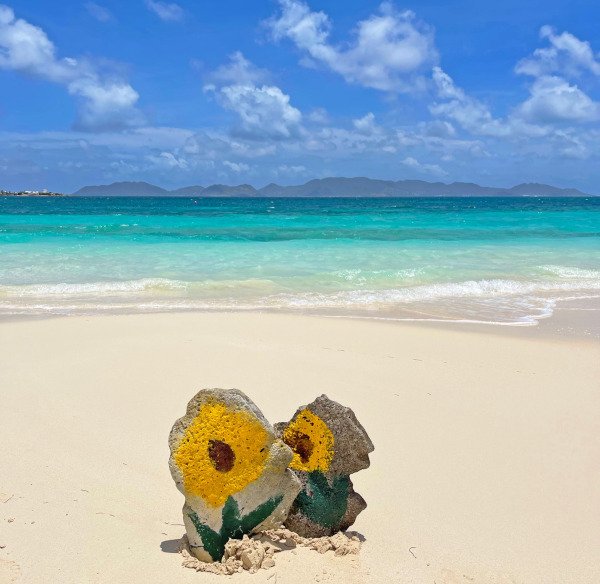 view of St. Martin from Anguilla