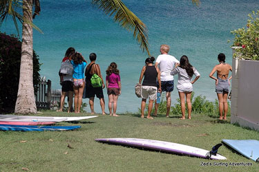 barbados surfing zed's