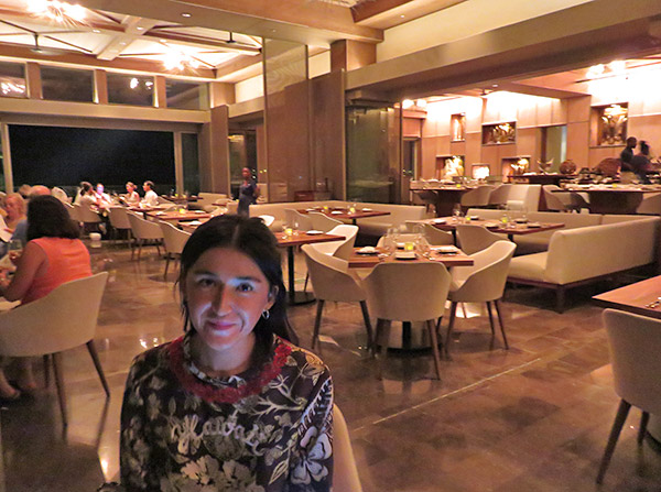 yuki inside coba restaurant at four seasons