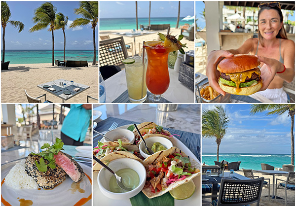 Lunch at 20 Knots at Zemi Beach