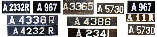 Anguilla license plates