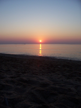 There's nothing quite like a beach sunset!