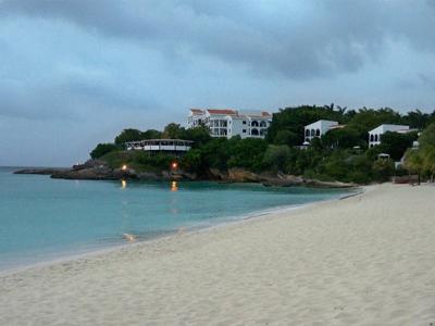 Early Evening With a View of  Malliouhana