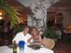 Our last night in Anguilla at Santorini