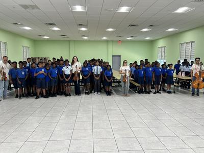 Outreach concerts at the Primary Schools