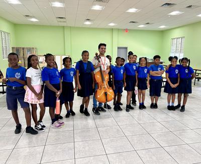 Outreach concerts at the Primary Schools 