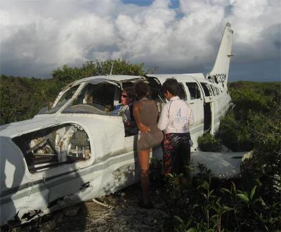 The Old Plan Crash on Scrub Island